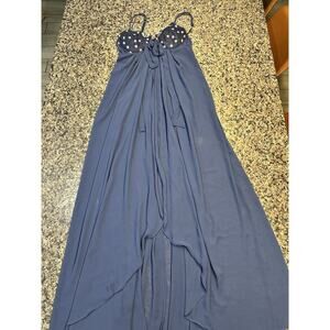 Victoria's Secret Slip Dress S embroidery push-up long nightgown small vtg-1999